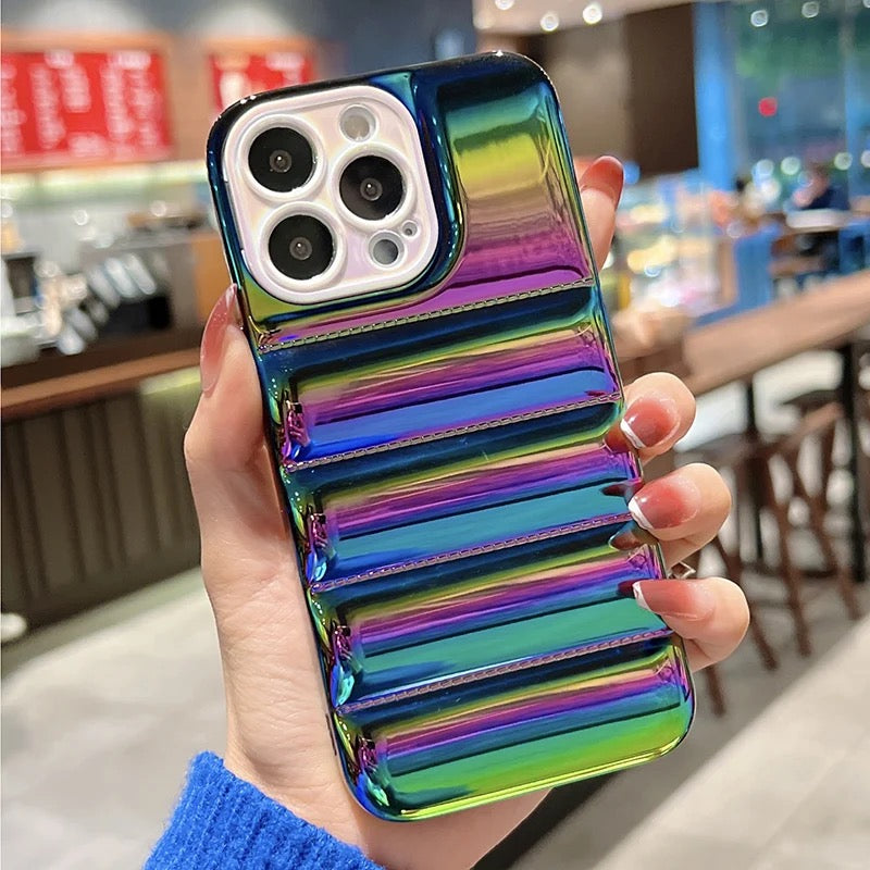 Puffer case - כיסוי פאפ נפוח איכותי ומעוצב במיוחד לאייפון iphone case FantasyCaseIL