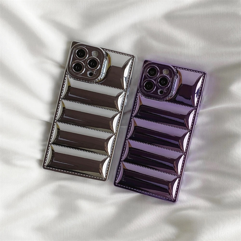 Puffer case - כיסוי פאפ נפוח איכותי ומעוצב לאייפון iphone case FantasyCaseIL