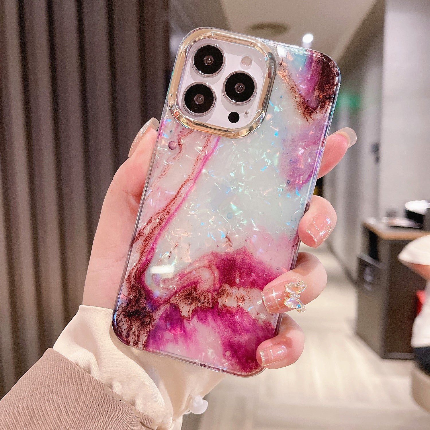 Beautiful marble case - כיסוי יוקרתי בעיצוב שיש לאייפון iphone case FantasyCaseIL