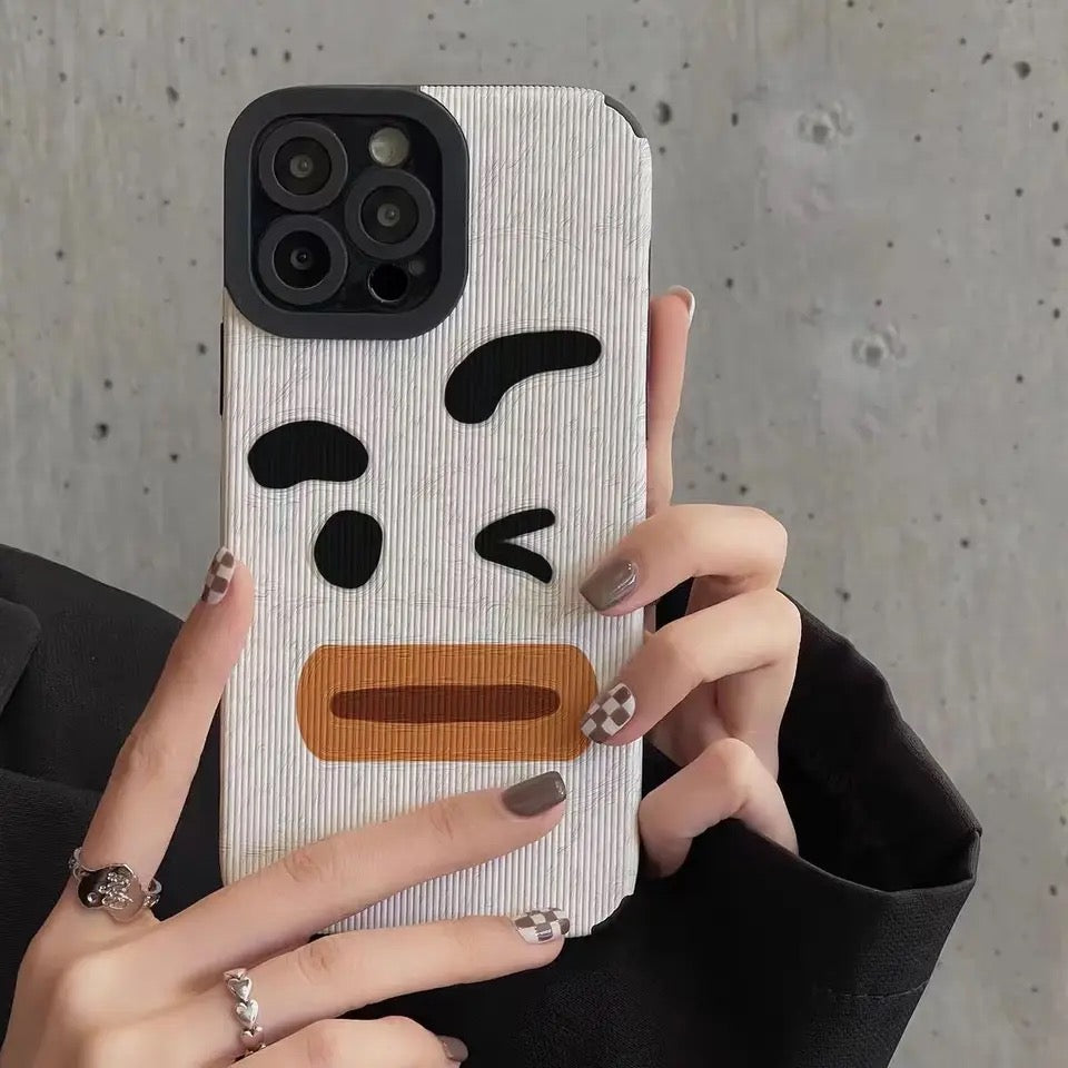 winking face Case - כיסוי איכותי בעיצוב פרצוף קורץ לאייפון