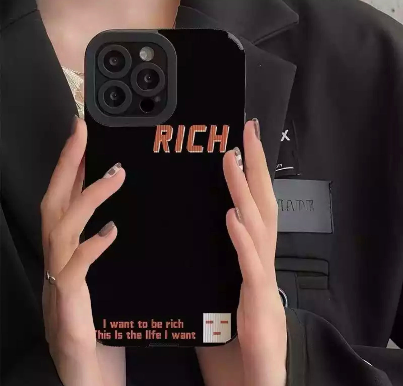 Rich - כיסוי אופנתי איכותי ומעוצב במיוחד לאייפון