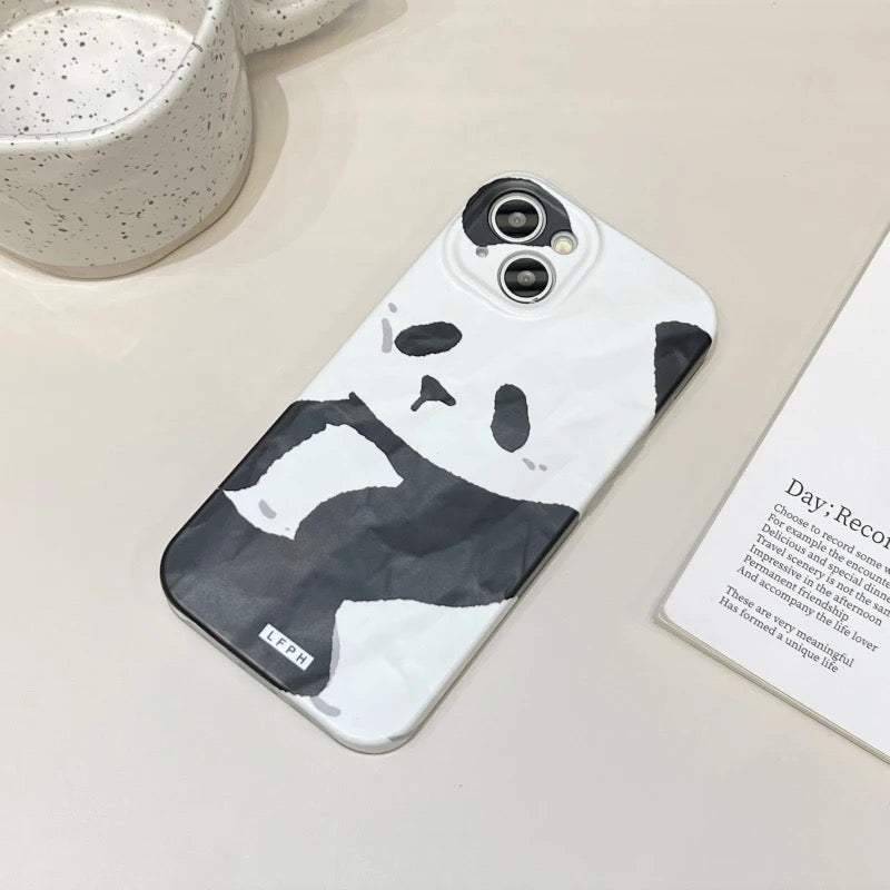 Cute panda case - כיסוי פנדה חמוד מעוצב ואופנתי במיוחד לאייפון iphone case FantasyCaseIL