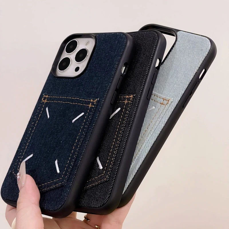 Wallet Jeans case - כיסוי סופר איכותי בעיצוב ג׳ינס מושלם לאייפון