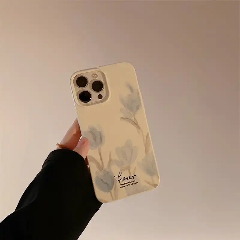 Beautiful flowers case - כיסוי פרחים אופנתי אלגנטי ומעוצב במיוחד לאייפון iphone case FantasyCaseIL