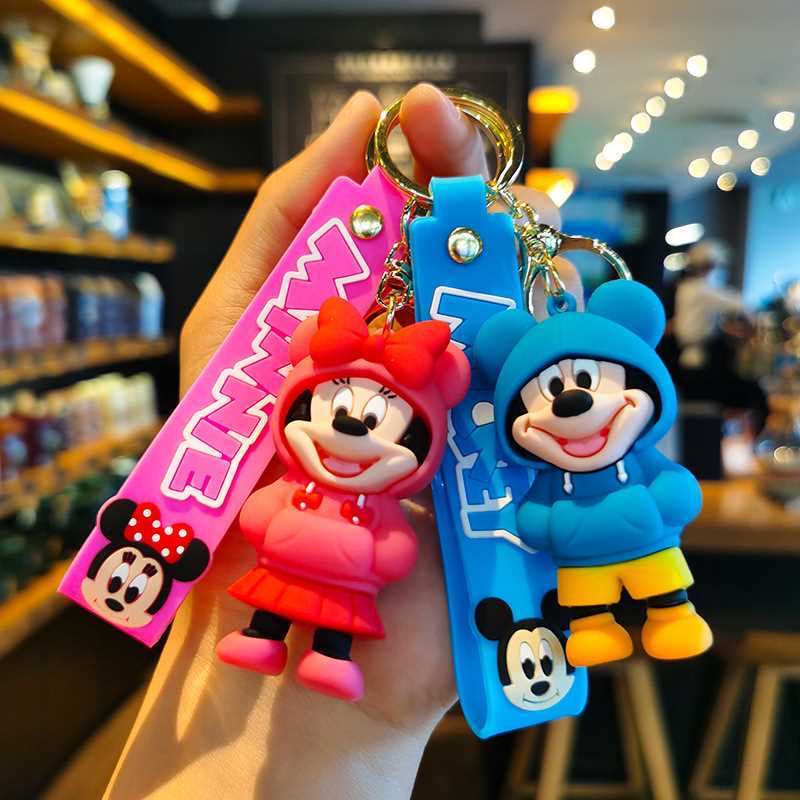 Mickey mouse & winnie pooh & donald duck key chain - מחזיק מפתחות סופר אופנתי ואיכותי במיוחד