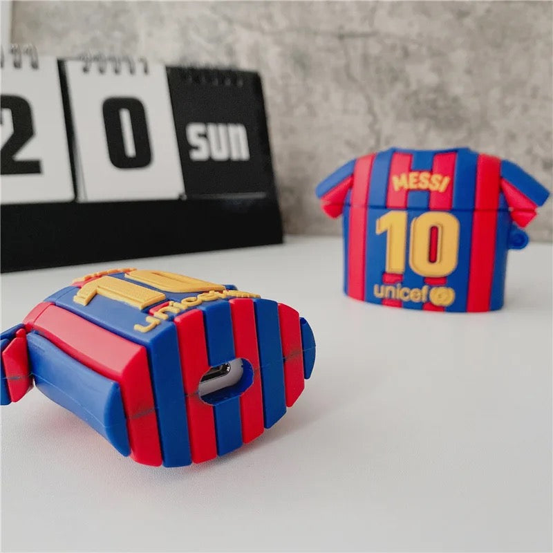 Messi 10 - כיסוי איכותי ומגנוב במיוחד לאיירפודס iphone case FantasyCaseIL