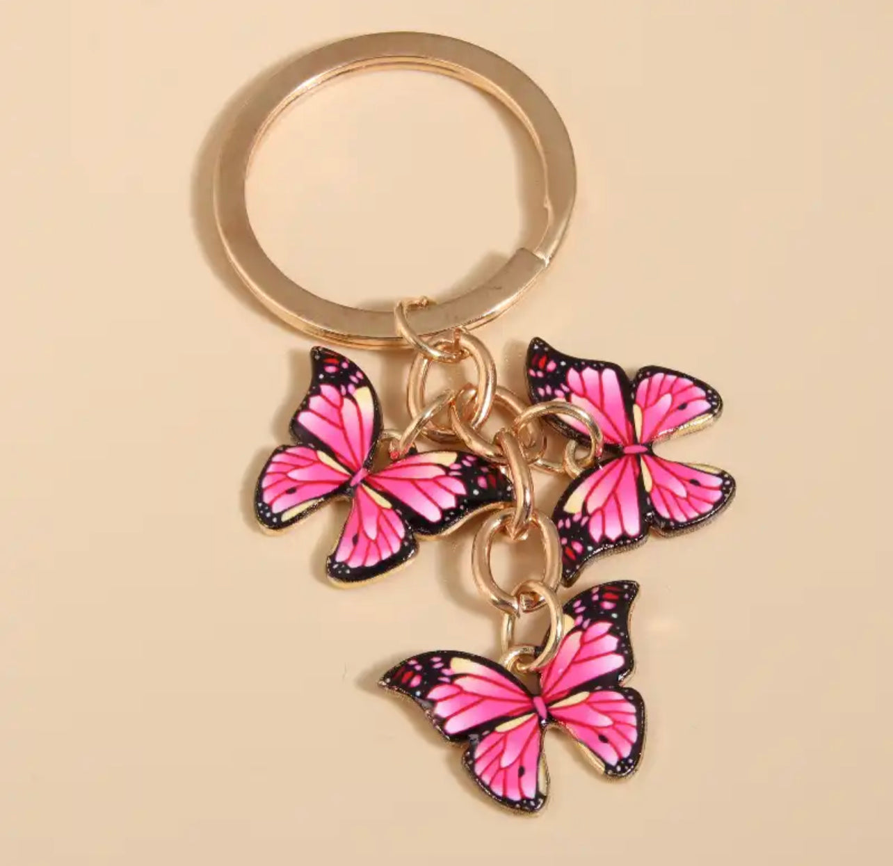 Beautiful butterfly key chain - מחזיק מפתחות בעיצוב פרפרים יפהפיים במיוחד iphone case FantasyCaseIL