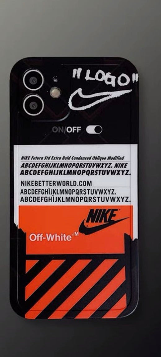 Nike & off white - כיסוי סופר איכותי מעוצב ויוקרתי במיוחד לכל סוגי הטלפונים iphone case FantasyCaseIL