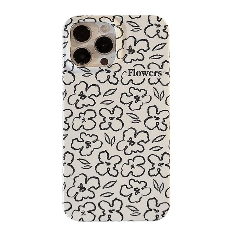 Beautiful flowers case - כיסוי פרחים אופנתי אלגנטי ומעוצב במיוחד לאייפון iphone case FantasyCaseIL