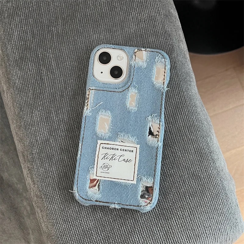 Jeans case - כיסוי סופר איכותי בעיצוב ג׳ינס מושלם לאייפון