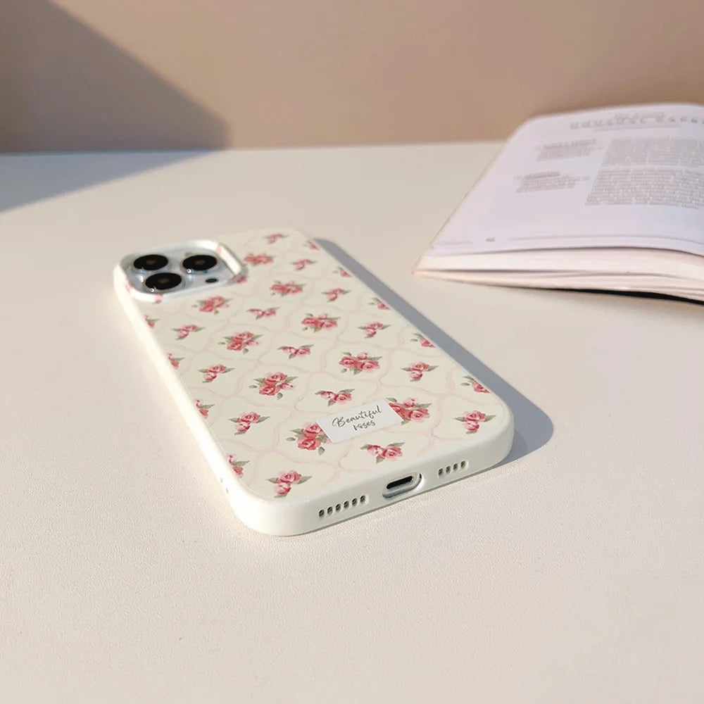 Beautiful flowers case - כיסוי פרחים אופנתי אלגנטי ומעוצב במיוחד לאייפון iphone case FantasyCaseIL