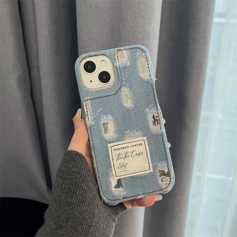 Jeans case - כיסוי סופר איכותי בעיצוב ג׳ינס מושלם לאייפון