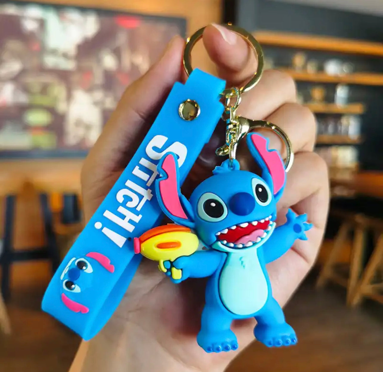 Stitch key chain - מחזיק מפתחות דיסני איכותי ומעוצב במיוחד