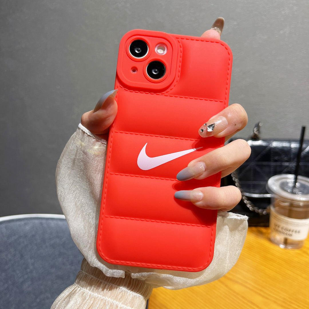 Nike puffer case - כיסויי נייק יוקרתי איכותי ונפוח במיוחד לאייפון