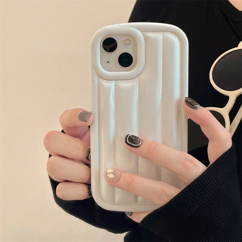 Fashion puffer case - כיסוי אופנתי בעיצוב יפייפה לאייפון iphone case FantasyCaseIL