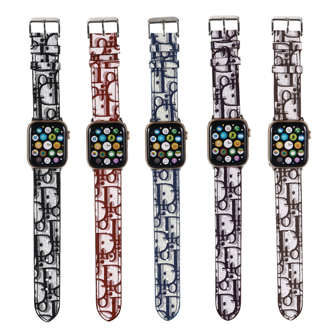 Christian Dior apple watch straps - רצועות אפל וואטצ׳י יוקרתיות ואופנתית במיוחד iphone case FantasyCaseIL