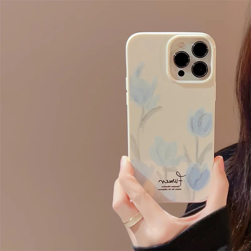 Beautiful flowers case - כיסוי פרחים אופנתי אלגנטי ומעוצב במיוחד לאייפון iphone case FantasyCaseIL