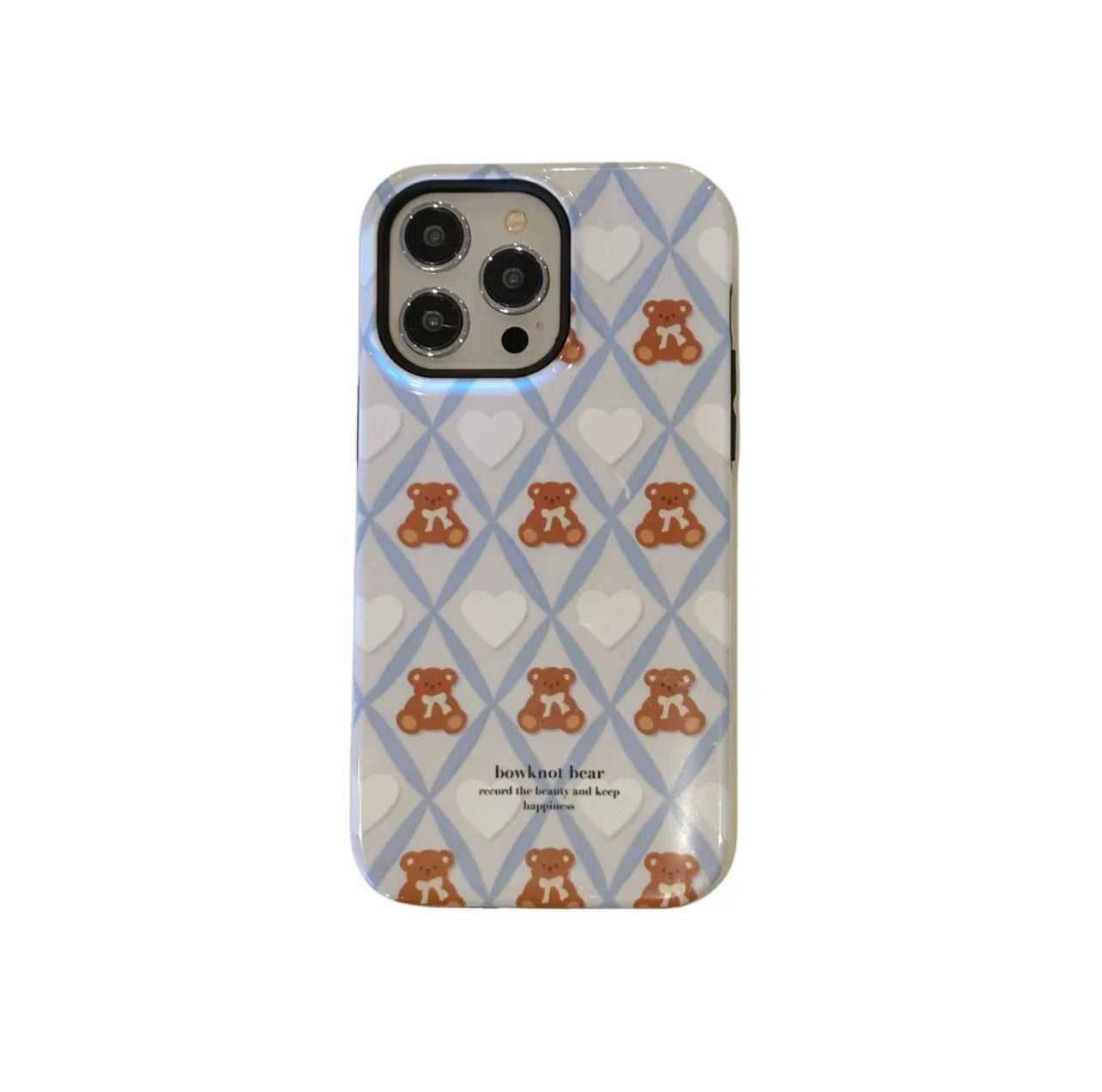 Cute bear case - כיסוי בעיצוב דובים חמודים במיוחד לאייפון iphone case FantasyCaseIL