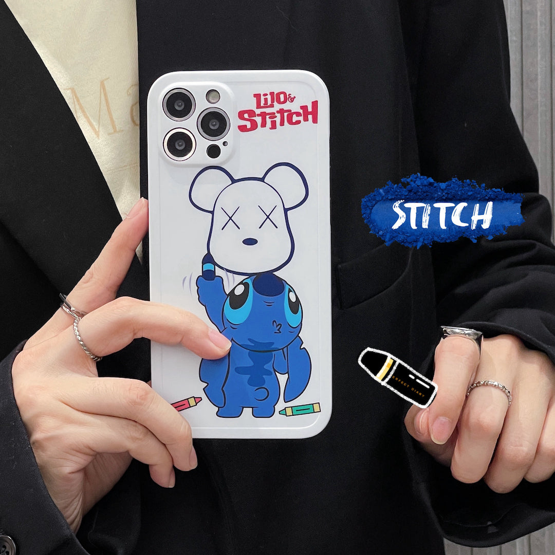 Stitch - כיסוי אופנתי מעוצב ואיכותי במיוחד לאייפון iphone case FantasyCaseIL