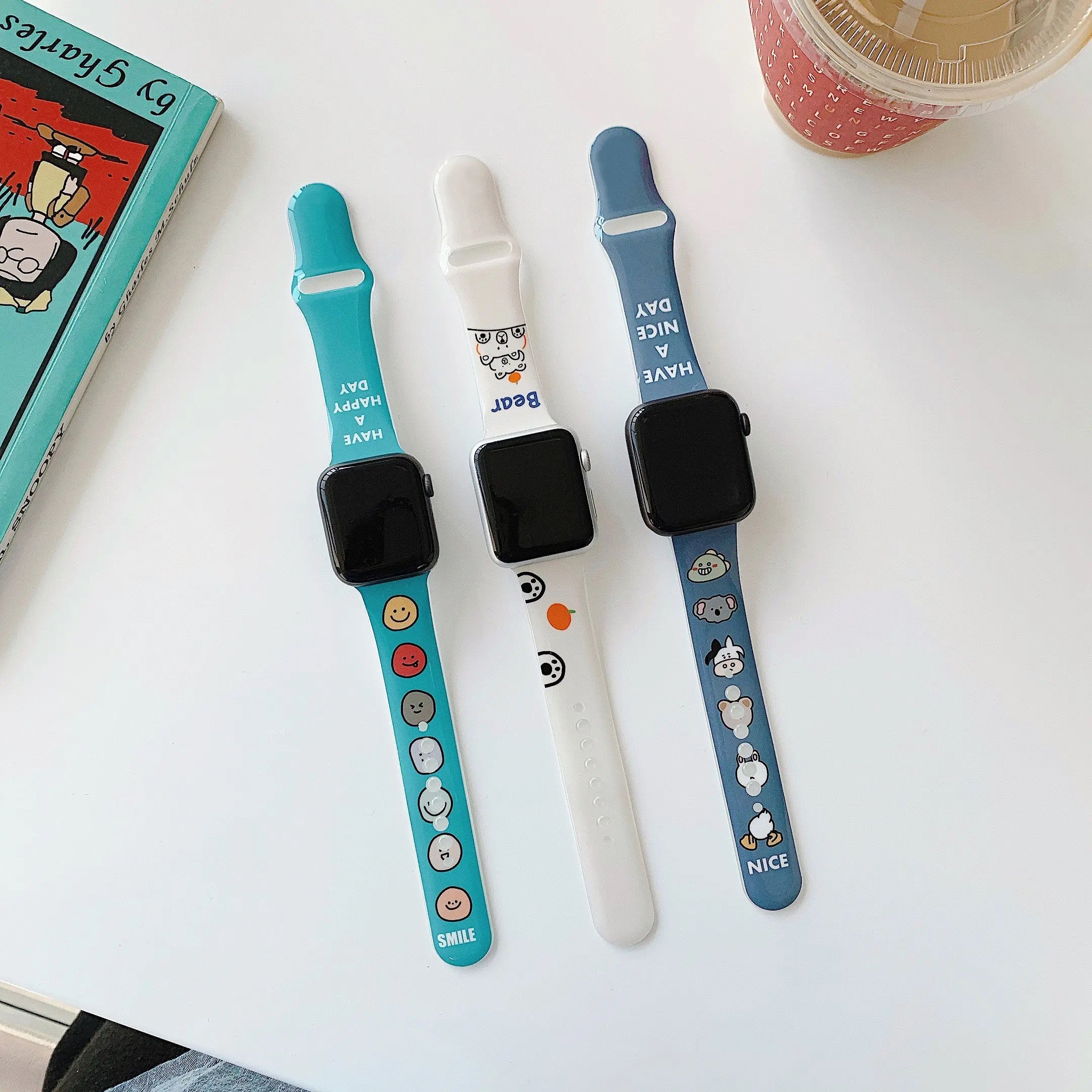 Apple watch starps cute - רצועות אפל וואטצ׳ חמודות ואופנתיות במיוחד iphone case FantasyCaseIL