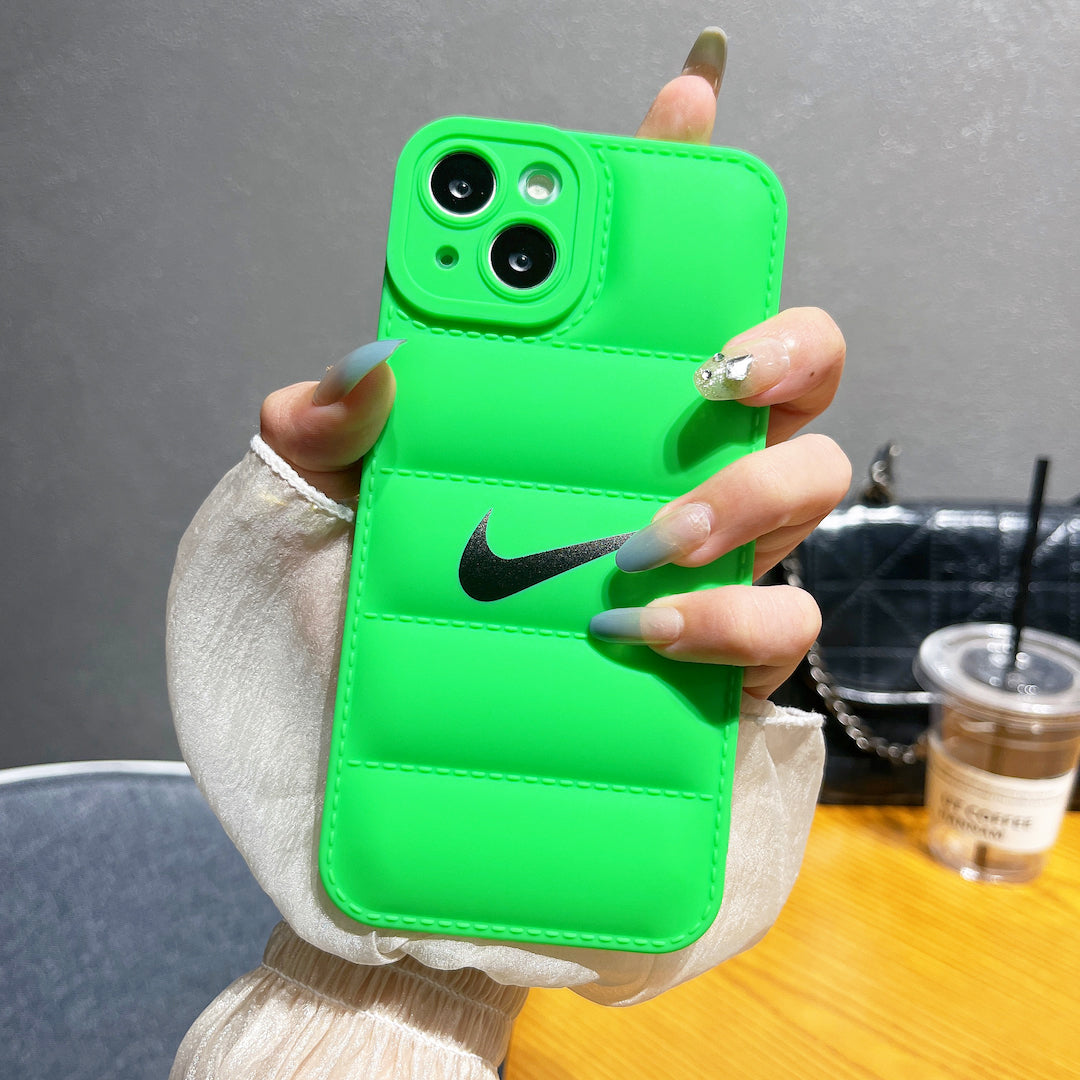 Nike puffer case - כיסויי נייק יוקרתי איכותי ונפוח במיוחד לאייפון