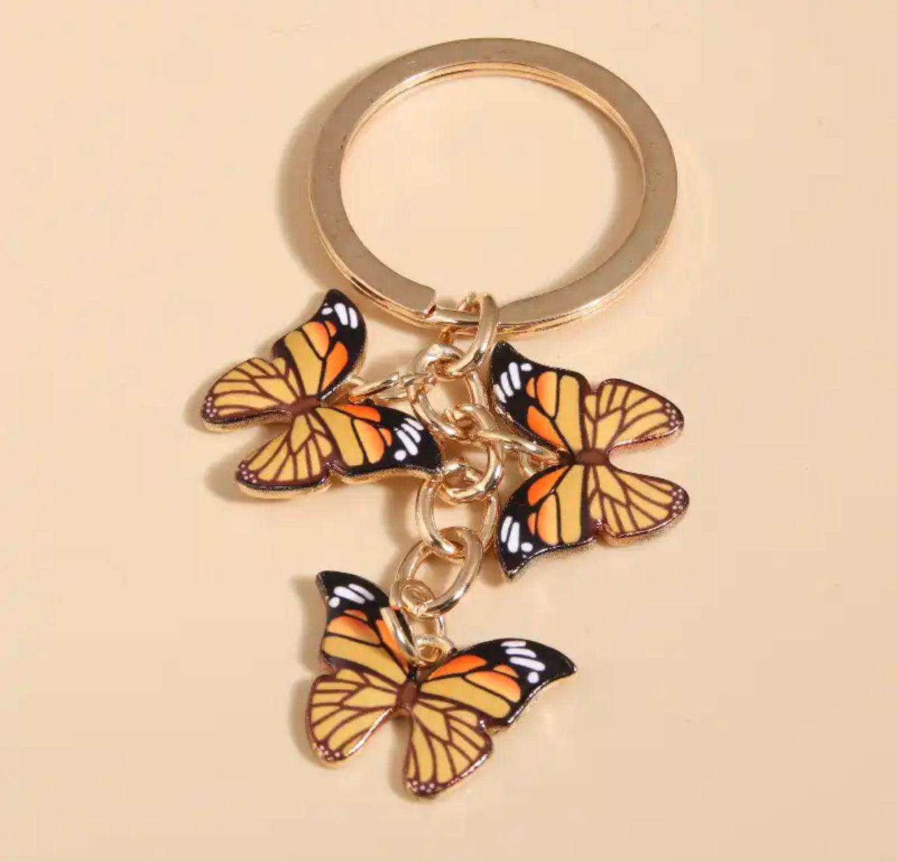 Beautiful butterfly key chain - מחזיק מפתחות בעיצוב פרפרים יפהפיים במיוחד iphone case FantasyCaseIL