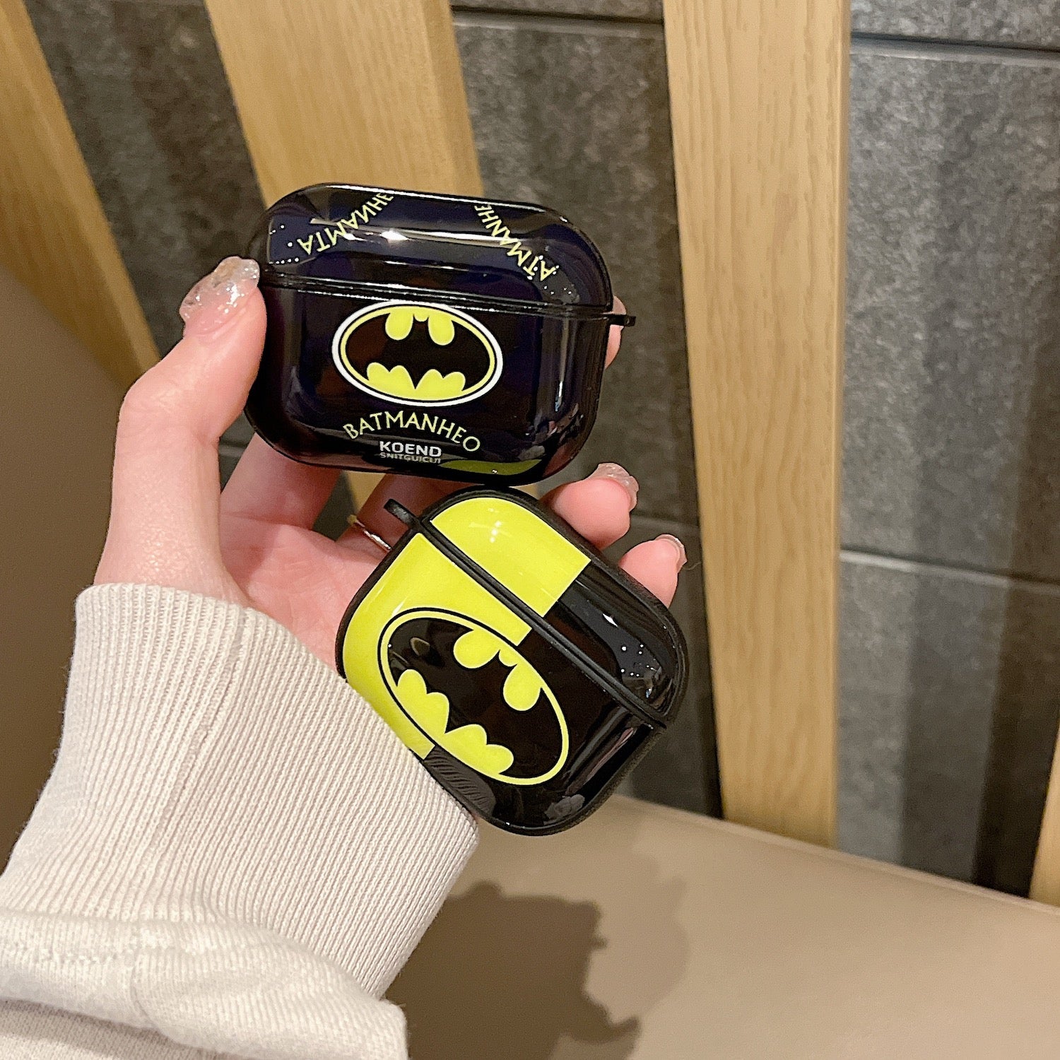 Batman - כיסוי אופנתי איכותי ומעוצב לאיירפודס iphone case FantasyCaseIL