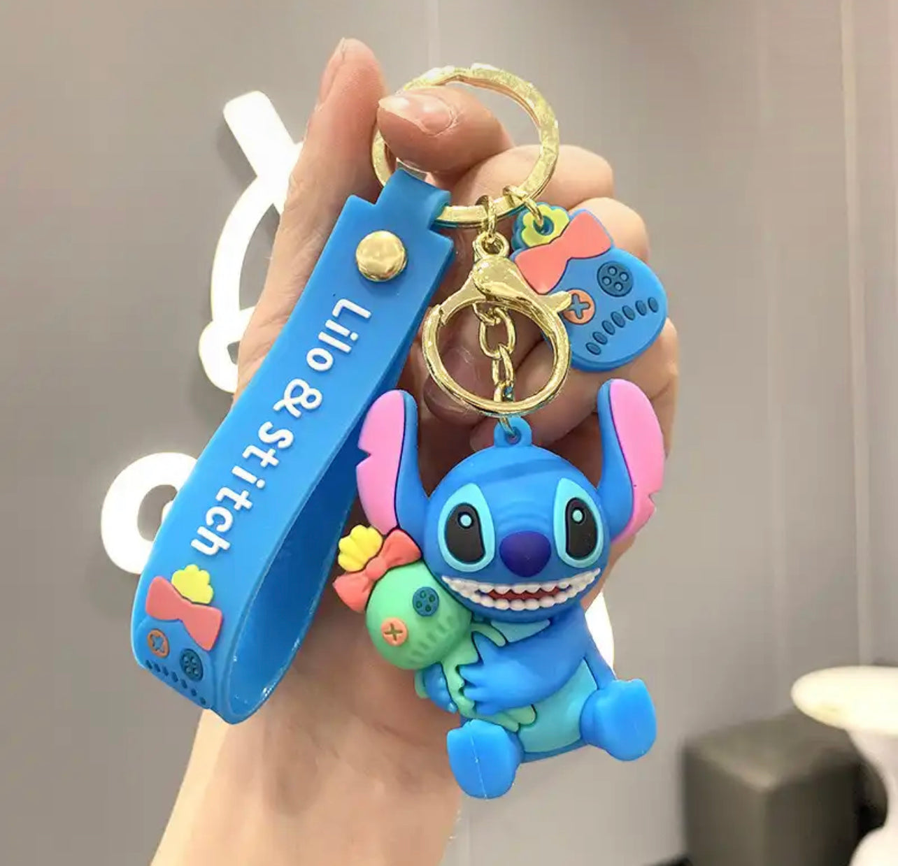 Stitch key chain - מחזיק מפתחות דיסני איכותי ומעוצב במיוחד iphone case FantasyCaseIL