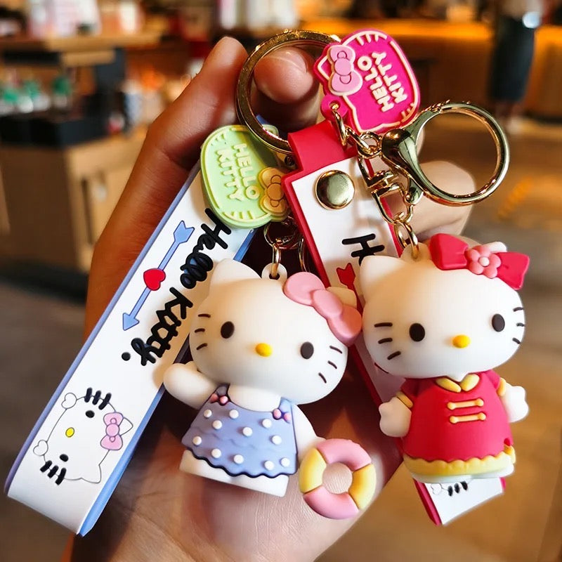 Hello kitty key chain - מחזיק מפתחות חמוד במיוחד ואיכותי