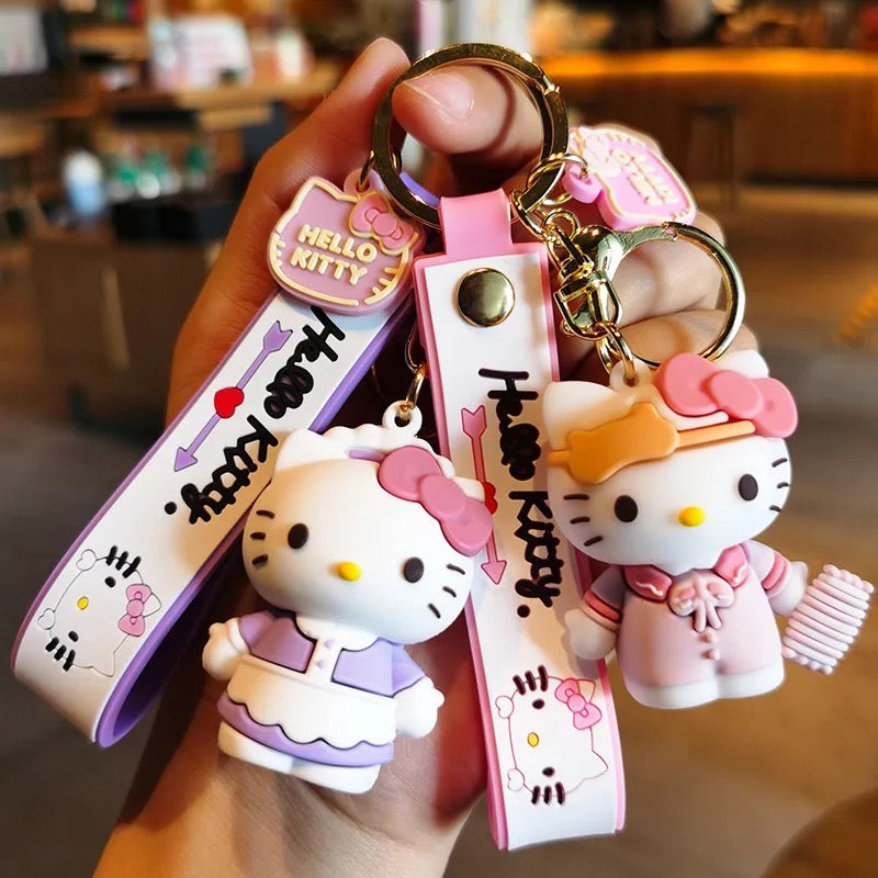 Hello kitty key chain - מחזיק מפתחות חמוד במיוחד ואיכותי