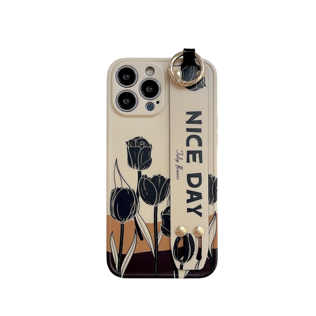 Beautiful flower case - כיסוי אלגנטי בעיצוב סופר אופנתי לאייפון