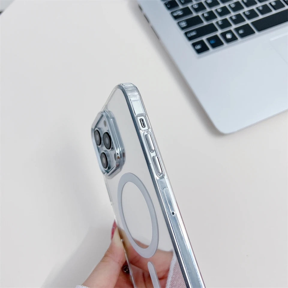 MagSafe mirror case - כיסוי מגה סייף אופנתי במיוחד בעיצוב מראה לאייפון