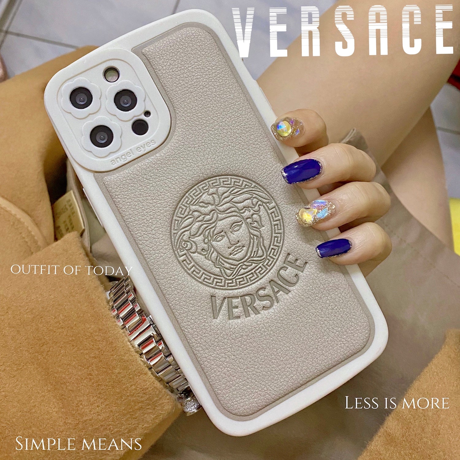 Versace - כיסוי יוקרתי ומעוצב במיוחד לאייפון