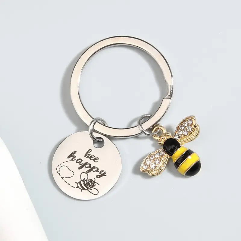 Bee key chain - מחזיק מפתחות סופר מגניב בעיצוב דבורה iphone case FantasyCaseIL