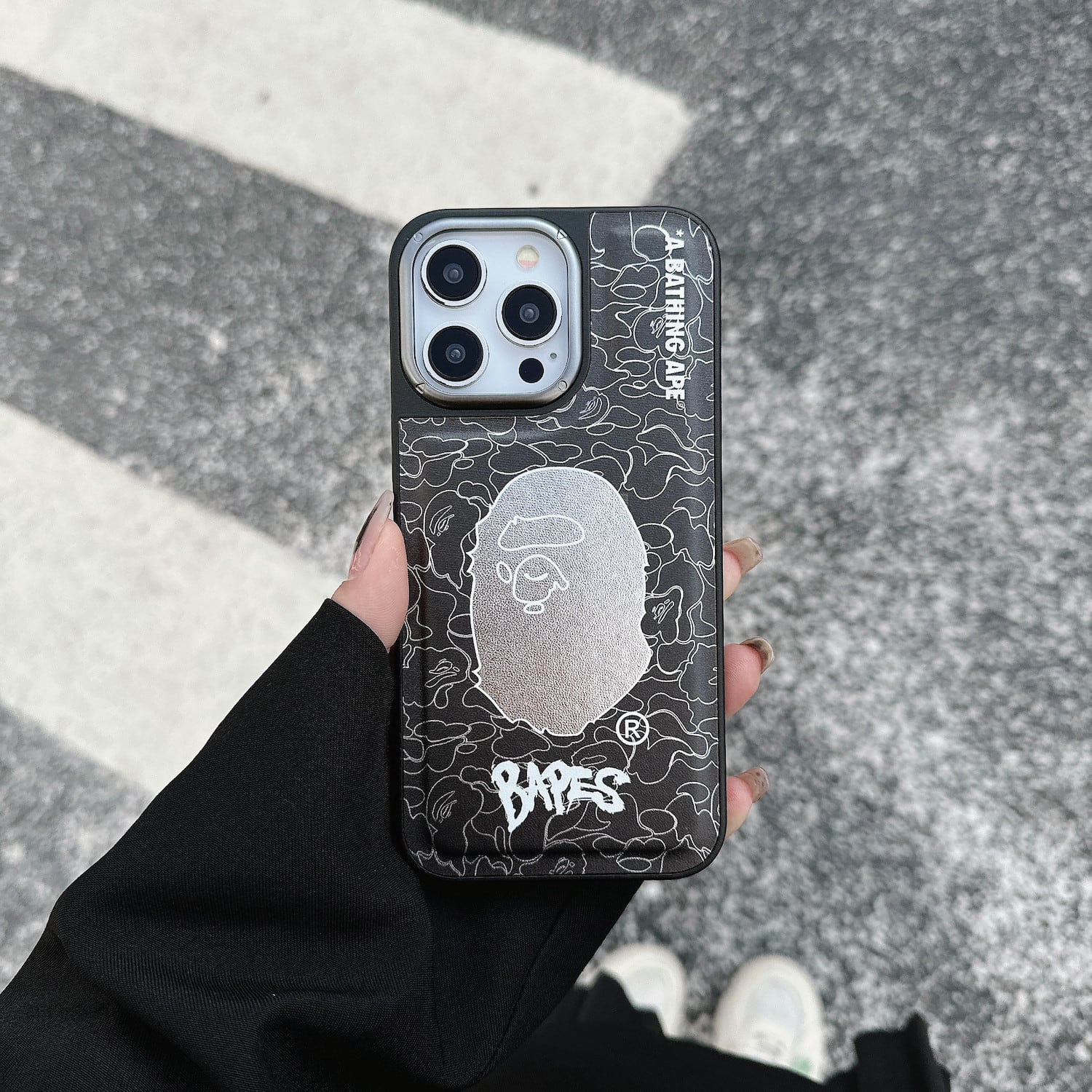 Bape case - כיסוי יוקרתי וסופר אופנתי לאייפון