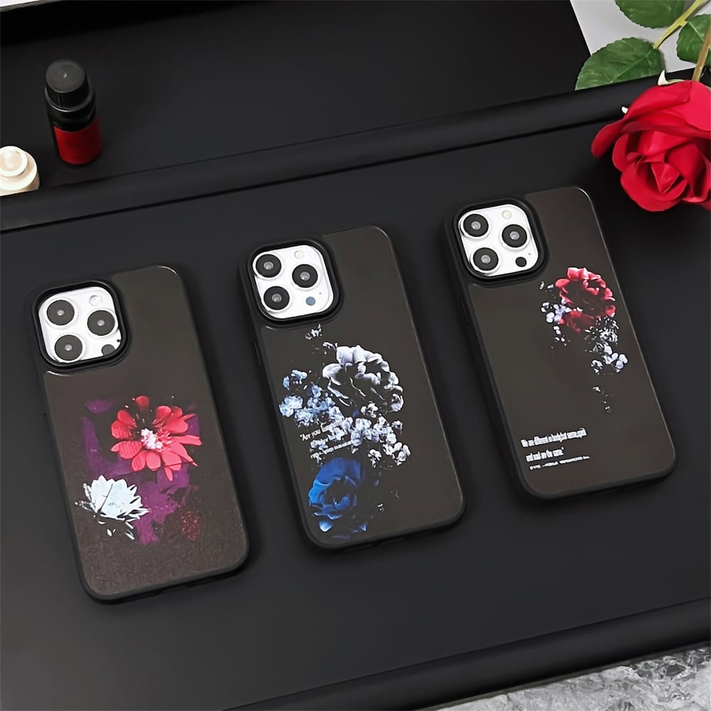 Beautiful flowers case - כיסוי בעיצוב פרחים סופר אופנתי לאייפון