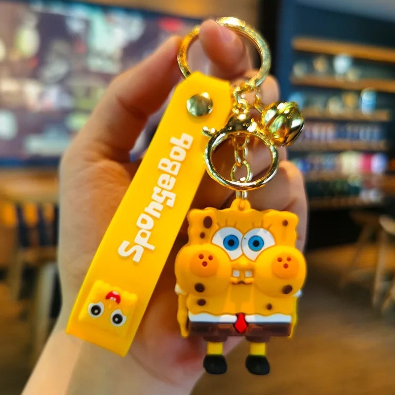 SpongeBob key chain - מחזיק מפתחות בובספוג איכותי ואופנתי במיוחד iphone case FantasyCaseIL