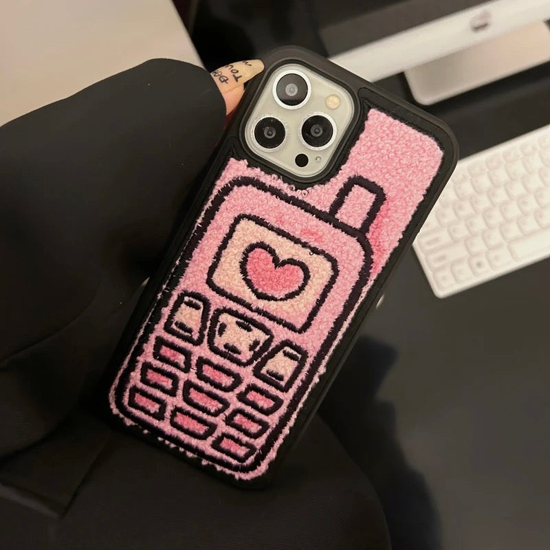 Phone fur case - כיסוי טלפון פרוותי חמוד במיוחד ואופנתי לאייפון