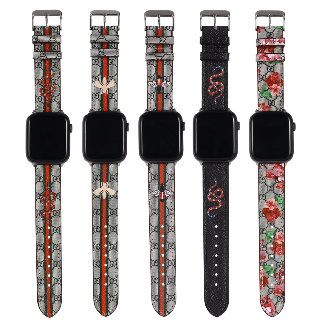 Gucci apple watch straps - רצועות אפל וואטצ׳י יוקרתיות ואופנתית במיוחד