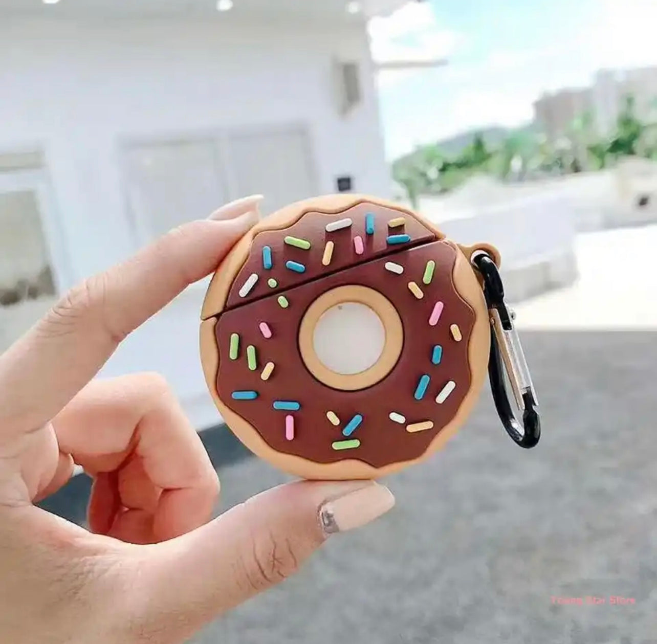 Donut case - כיסוי מגניב וחמוד במיוחד לאיירפודס iphone case FantasyCaseIL