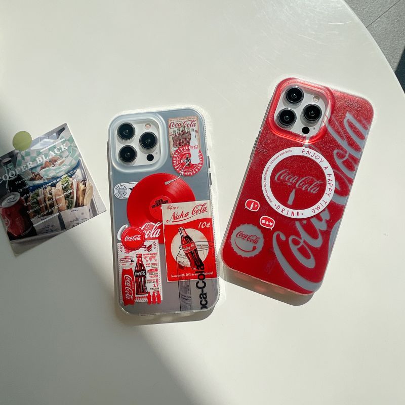 Coca cola MagSafe - כיסוי אופנתי מגה סייף יוקרתי לאייפון iphone case FantasyCaseIL