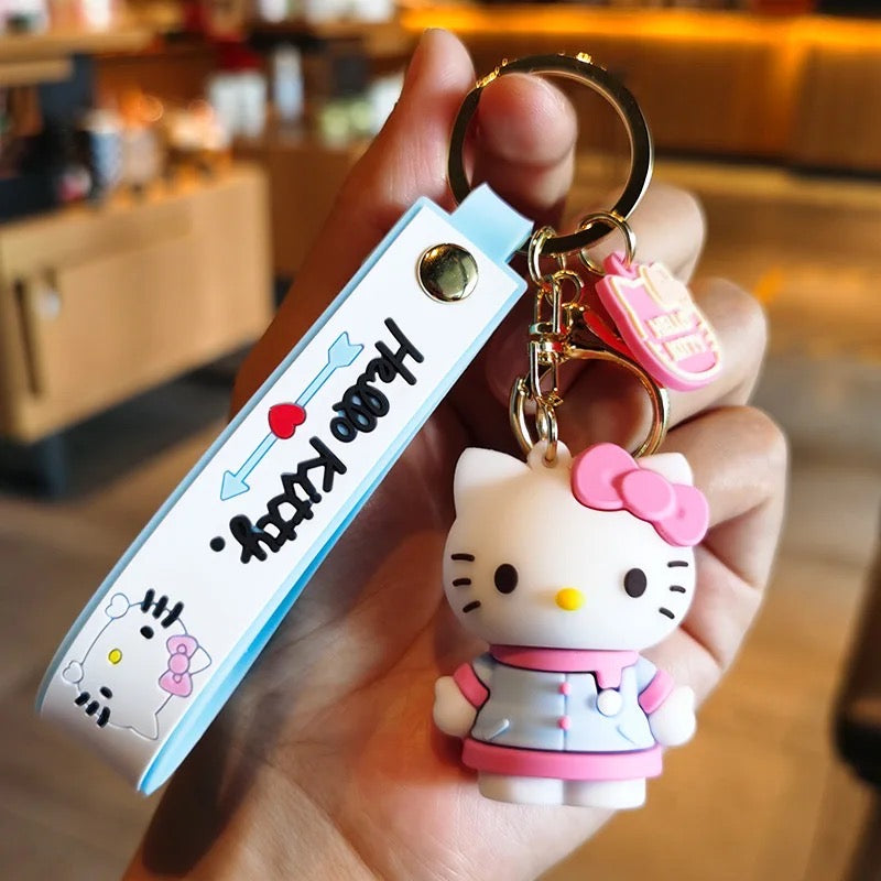 Hello kitty key chain - מחזיק מפתחות חמוד במיוחד ואיכותי