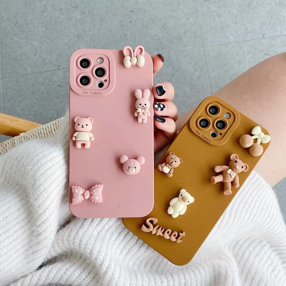 Bear - כיסוי דובי איכותי וסופר מעוצב לאייפון iphone case FantasyCaseIL