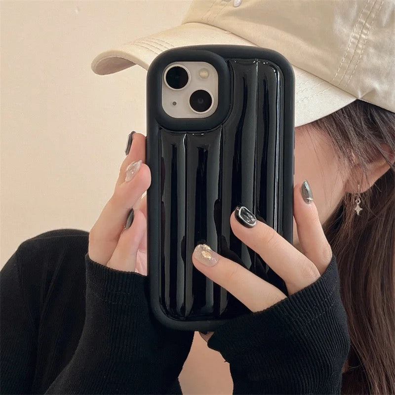 Fashion puffer case - כיסוי אופנתי בעיצוב יפייפה לאייפון iphone case FantasyCaseIL