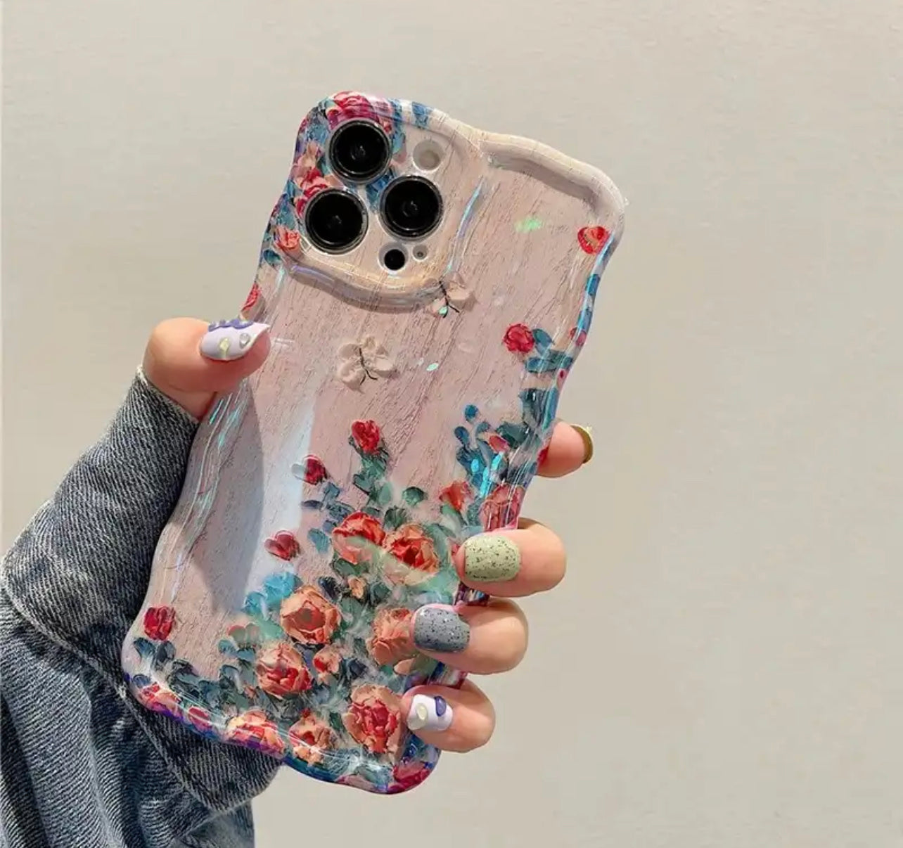 Beautiful aesthetic flowers case - כיסוי פרחים אופנתיים יוקרתיים ואסתטיים במיוחד לאייפון iphone case FantasyCaseIL