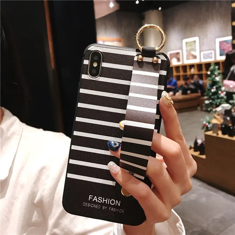 Black & white case - כיסוי שחור לבן אופנתי ומעוצב לאייפון iphone case FantasyCaseIL