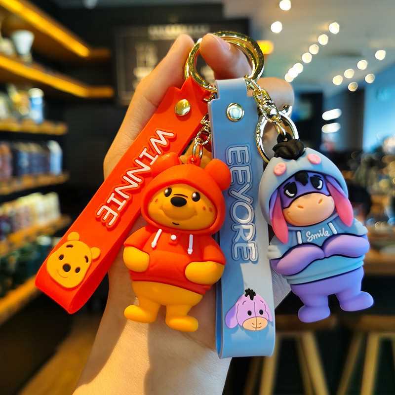 Mickey mouse & winnie pooh & donald duck key chain - מחזיק מפתחות סופר אופנתי ואיכותי במיוחד