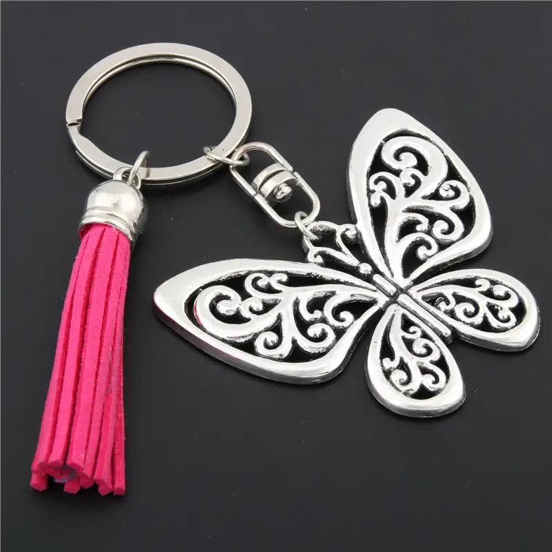 Butterfly key chain - מחזיק מפתחות אופנתי במיוחד בעיצוב פרפר iphone case FantasyCaseIL