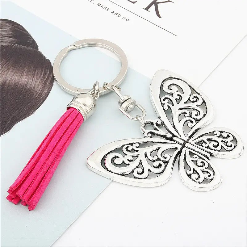 Butterfly key chain - מחזיק מפתחות אופנתי במיוחד בעיצוב פרפר iphone case FantasyCaseIL