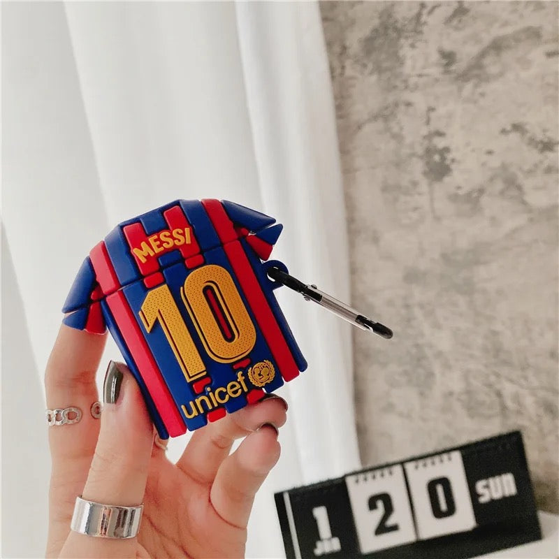 Messi 10 - כיסוי איכותי ומגנוב במיוחד לאיירפודס iphone case FantasyCaseIL